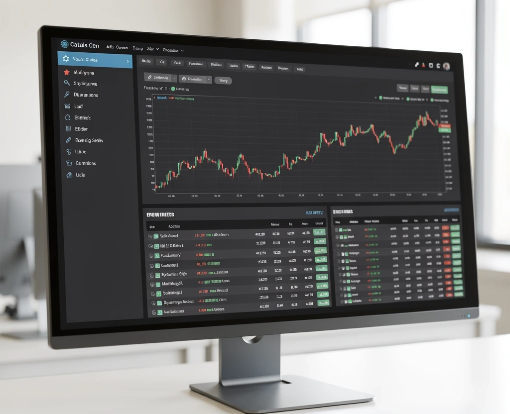 Financial analysis interface